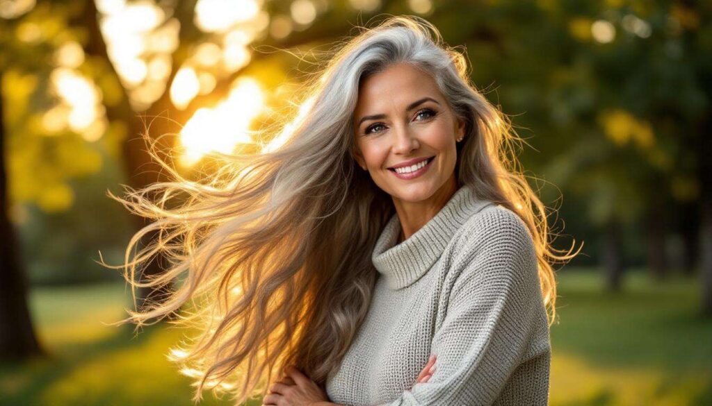 Cosa significa non tingersi i capelli grigi, secondo la psicologia