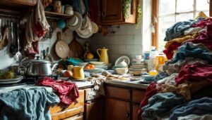 Cosa rivela la psicologia quando qualcuno lascia piatti sporchi o vestiti da lavare?